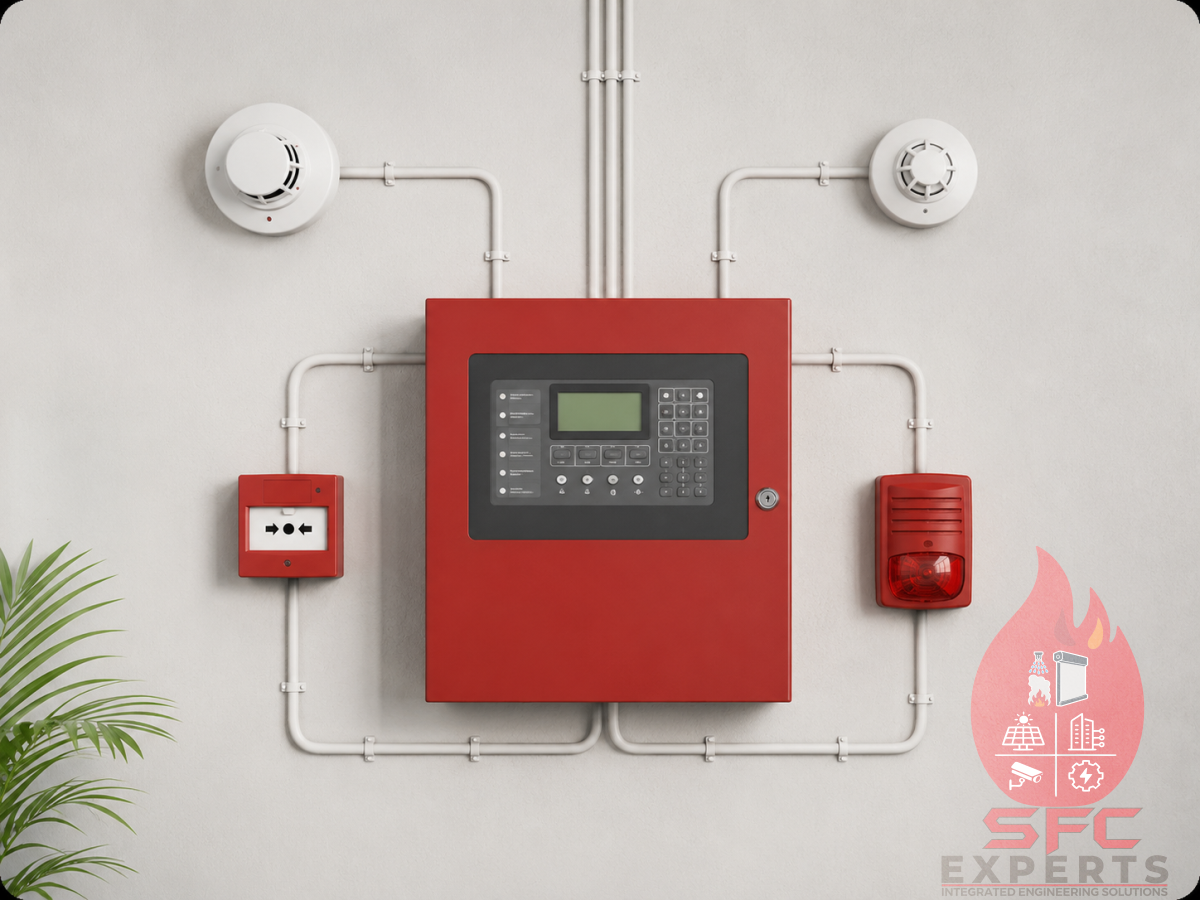 Fire alarm and detection system installation in Pakistan