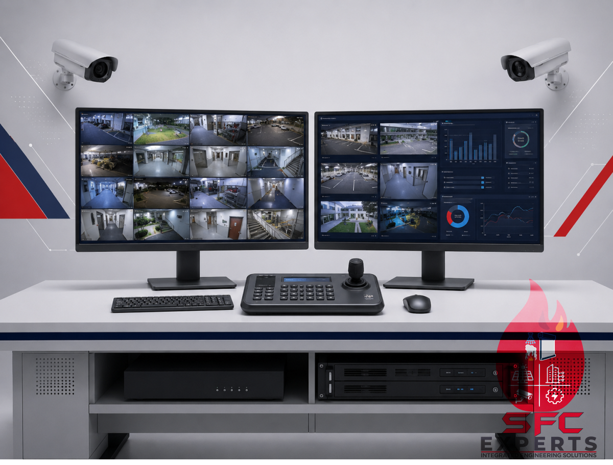 Remote CCTV access on mobile and computer devices