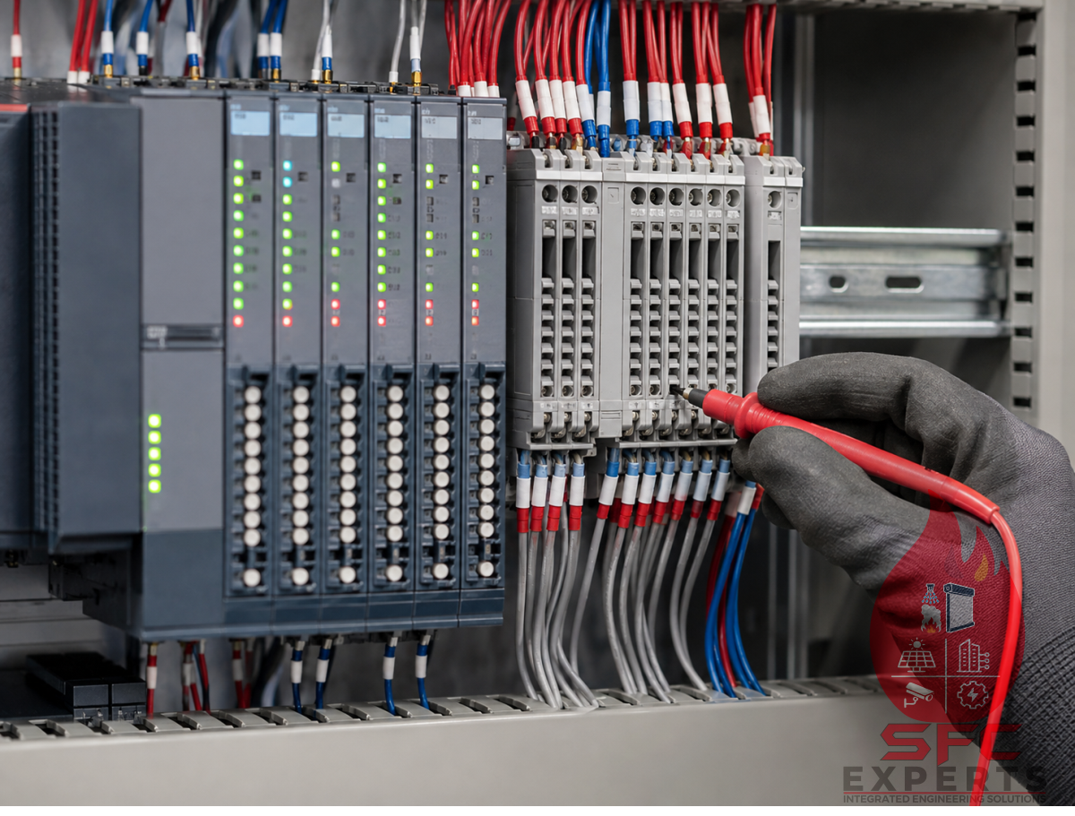 Digital input and output signal modules for SCADA and PLC