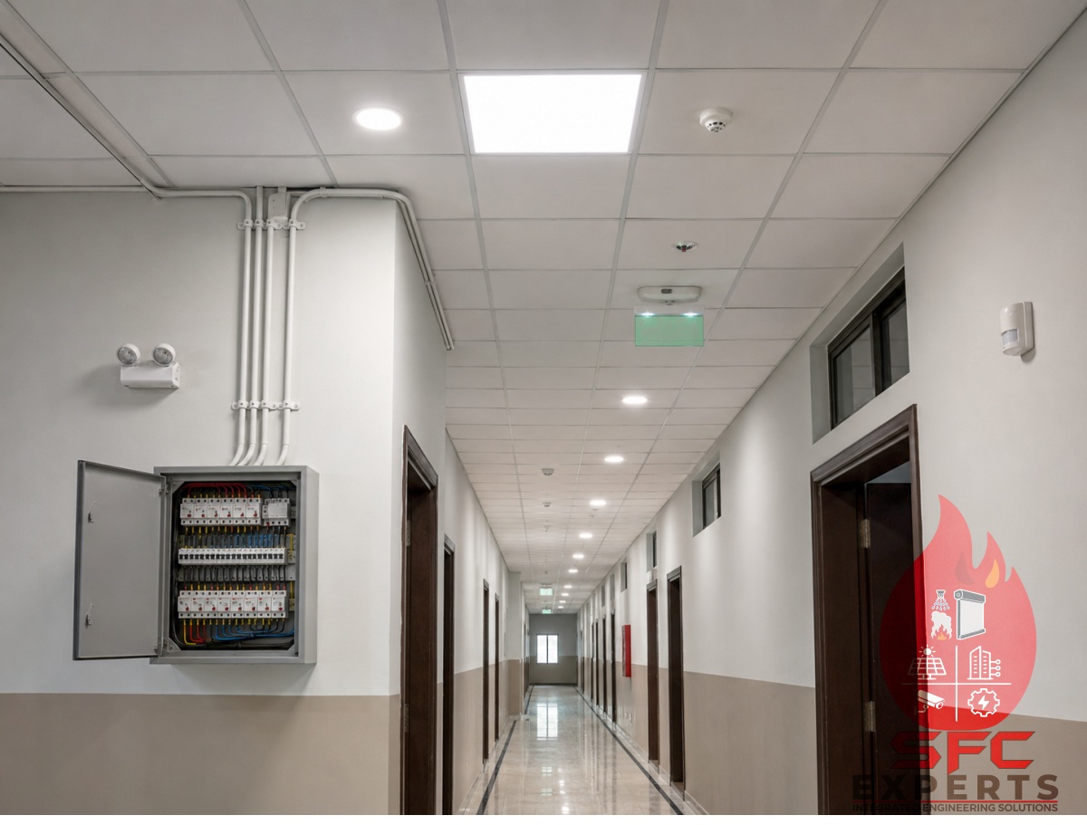 Commercial LED and emergency lighting systems