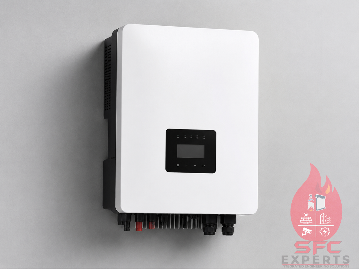 Hybrid solar inverter