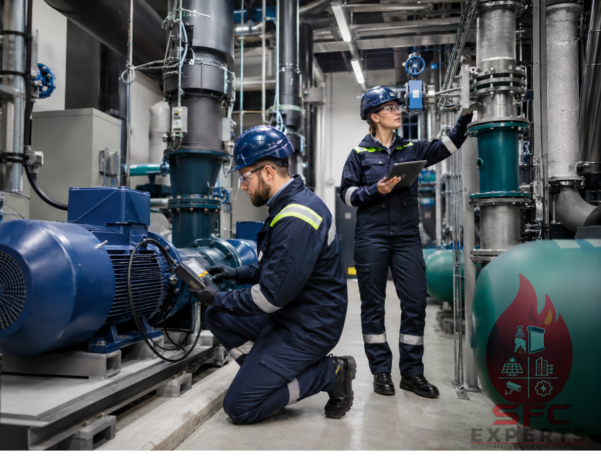 Facility inspection and mechanical asset condition assessment